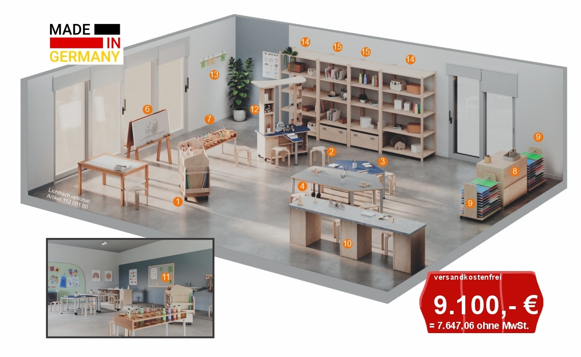 Kreativraum Komplettangebot Nummernleitsystem Kreativraum Komplettangebot Nummernleitsystem